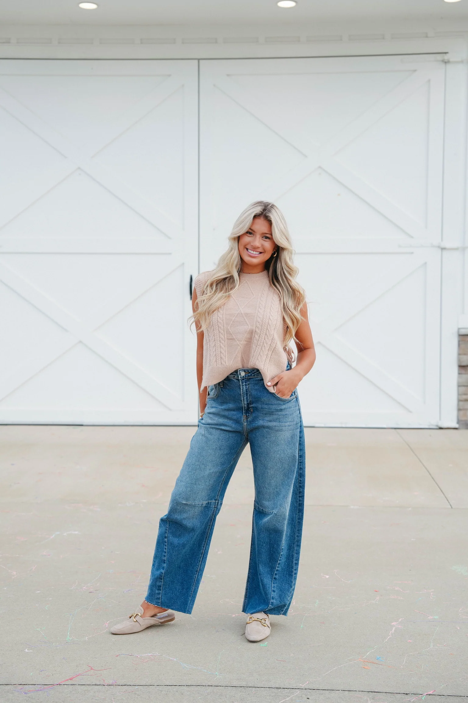 Just Black Barrel Jeans - Image 3