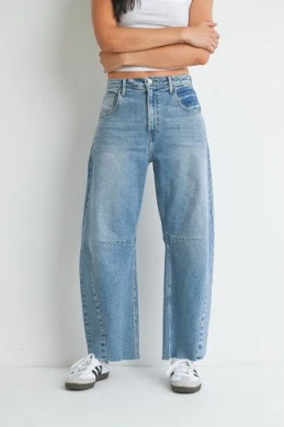 Just Black Barrel Jeans - Image 5
