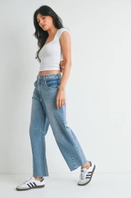 Just Black Barrel Jeans - Image 7