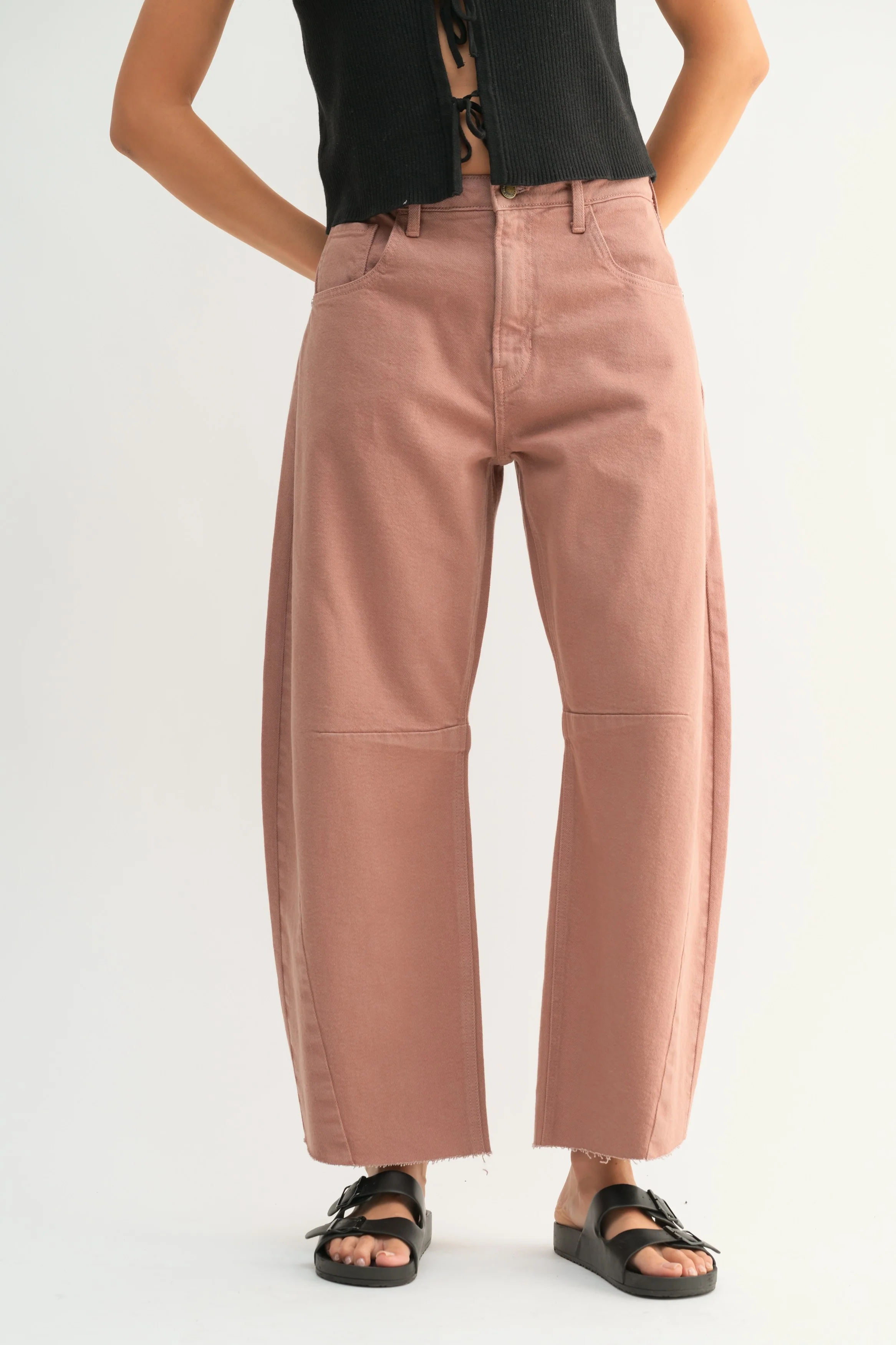 Just Black Barrel Jeans - Image 8