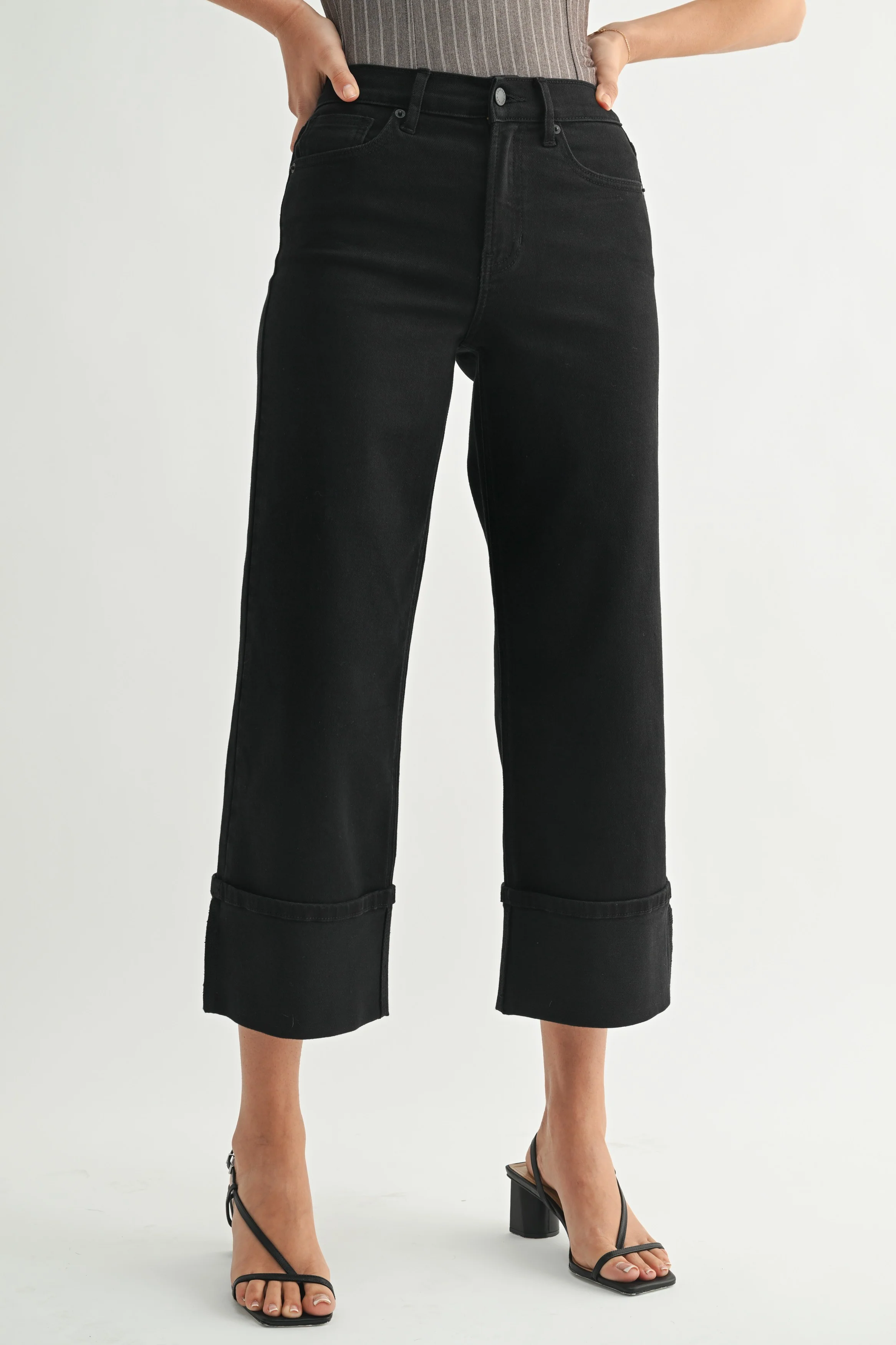 Just Black Petite Cuffed Jean - Image 5