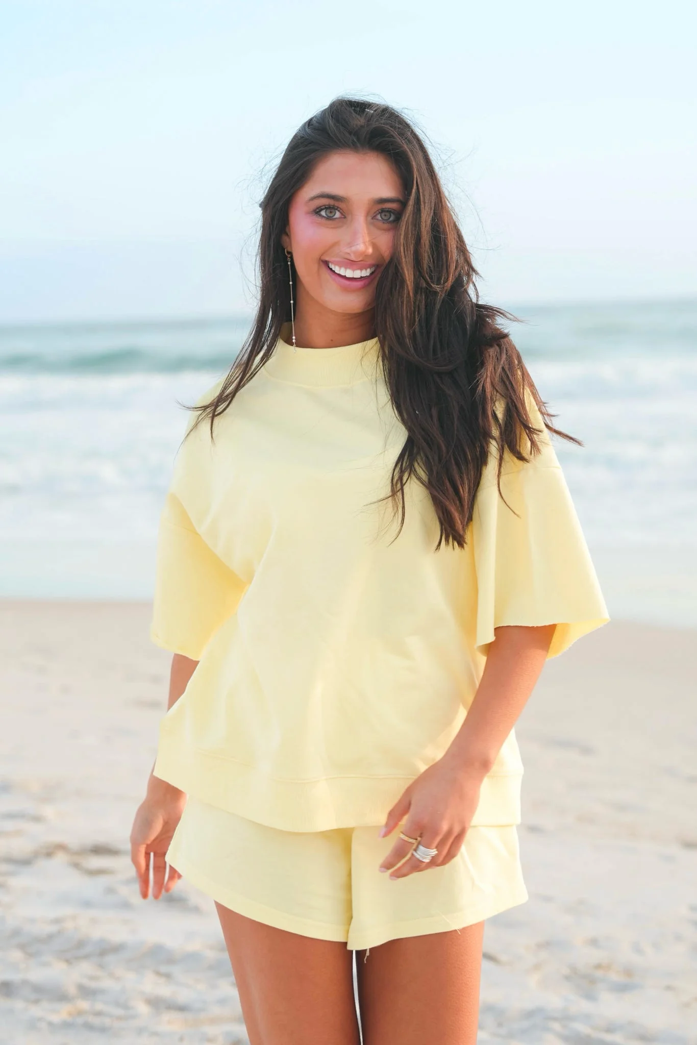 Mockneck French Terry Top - Image 5