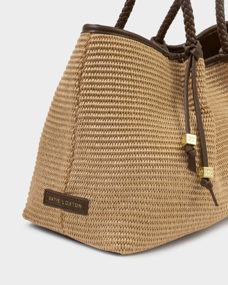 Katie Loxton Nova Raffia Small Shoulder Tote - Image 4