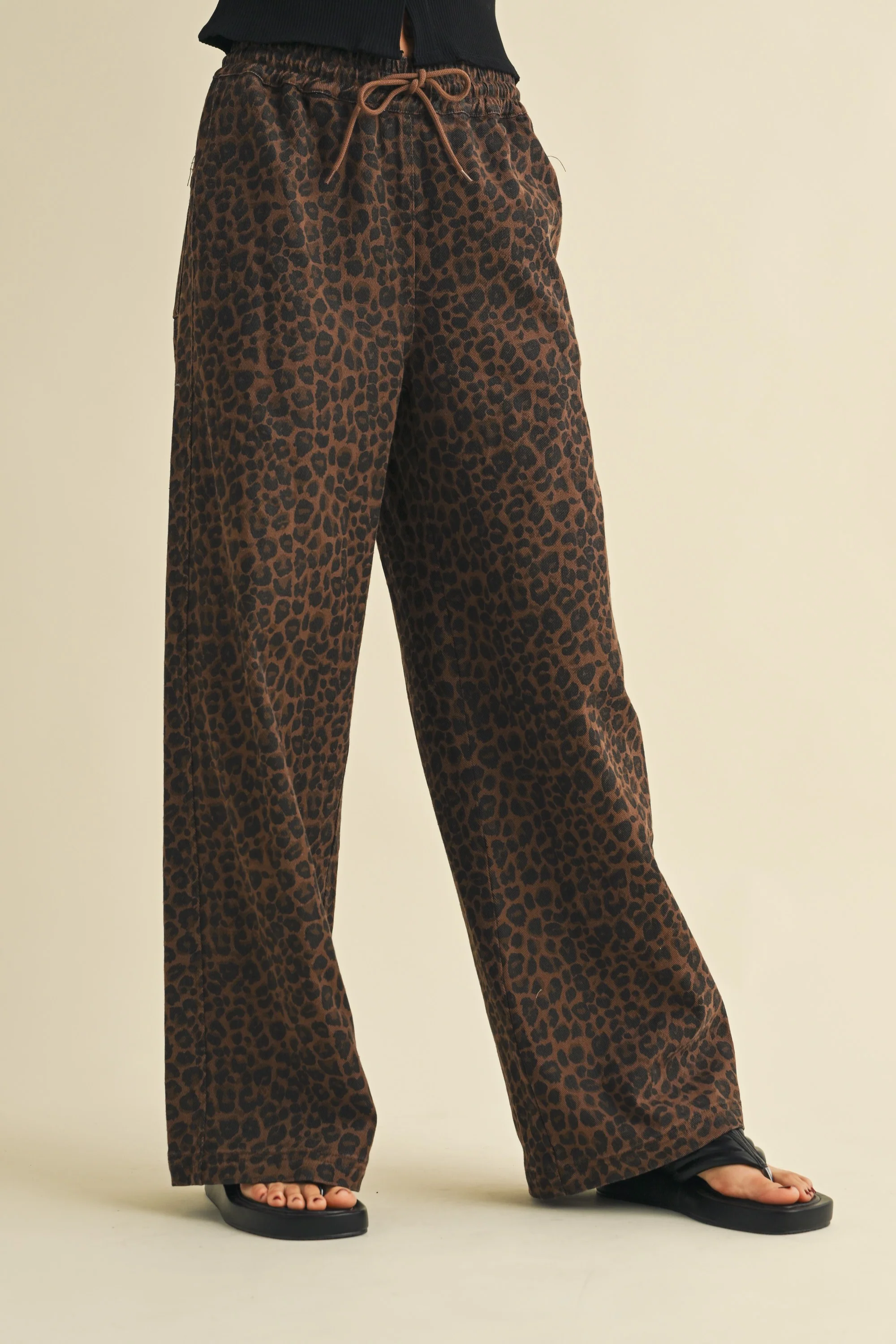 Leopard Track Pant - Image 2