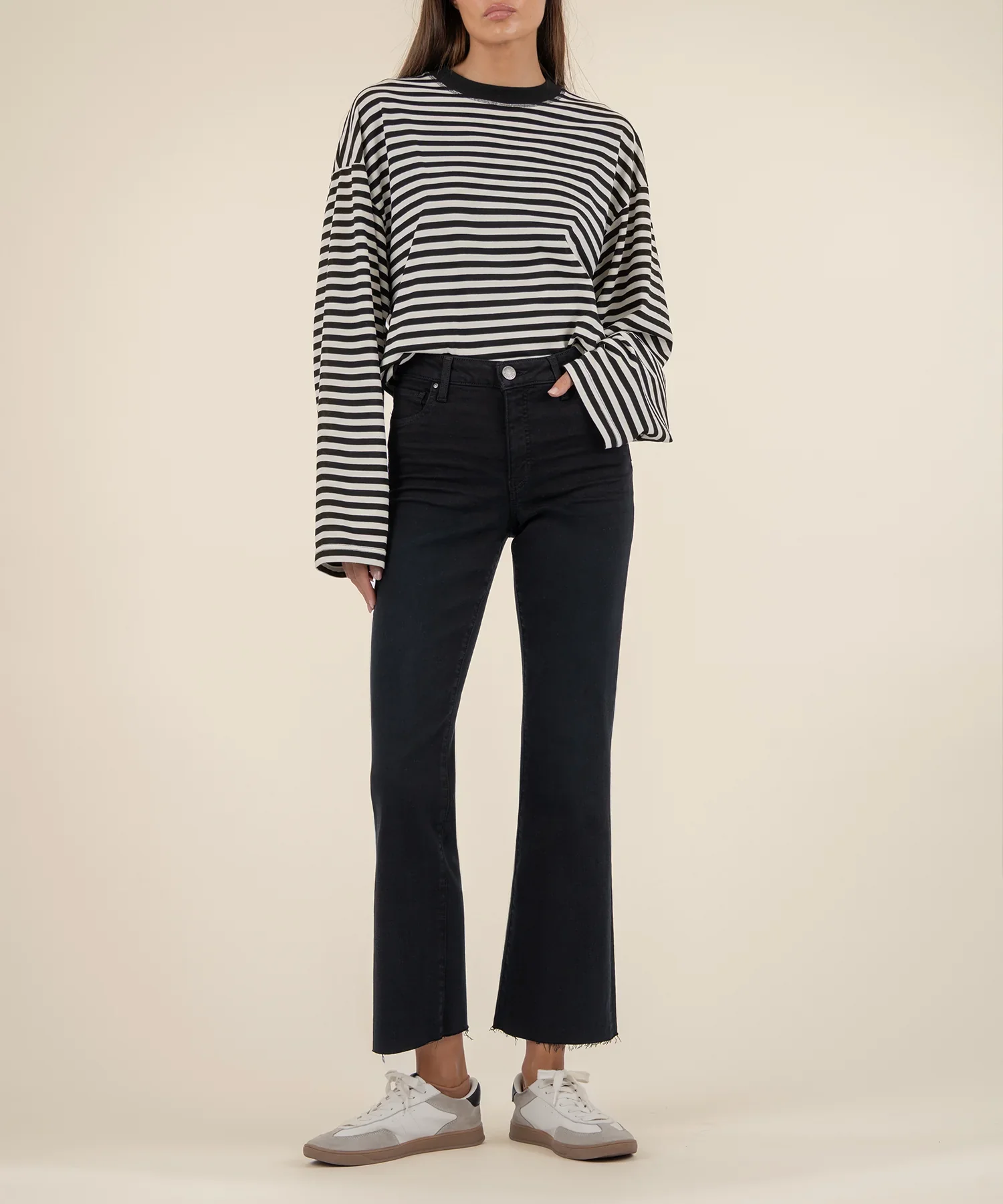 Kut Kelsey High Rise Ankle Flare Jean - Image 12
