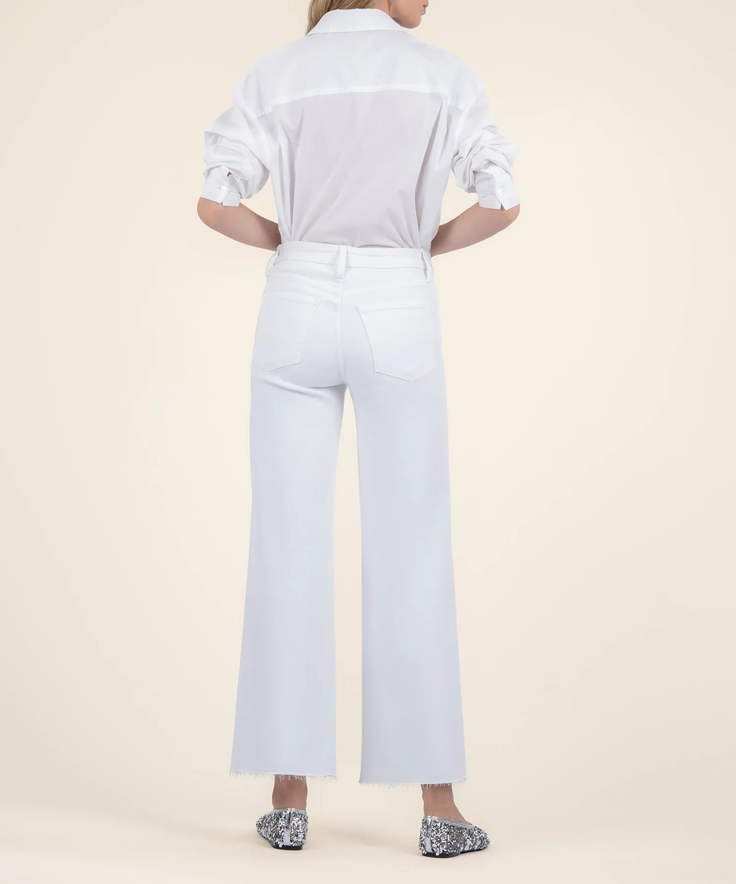 Kut Meg High Rise Fab AB Wide Leg Jean - Image 7