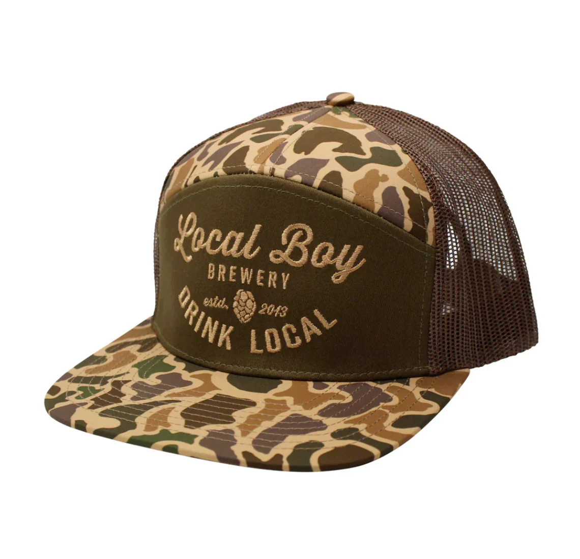 Local Boy 7 Panel Hat - Image 3