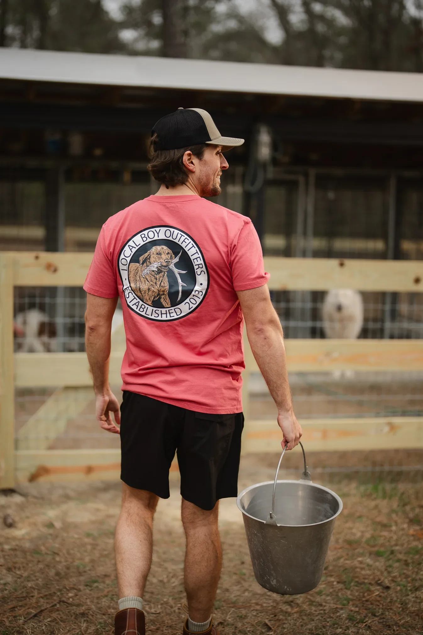 Local Boy Antler Retrieve Tee - Image 2