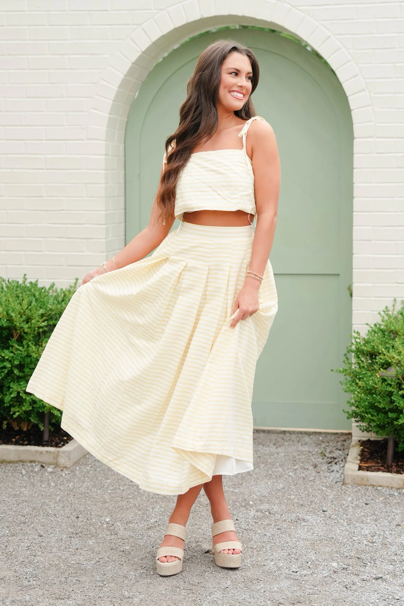 Classic Yellow Skirt - Image 7