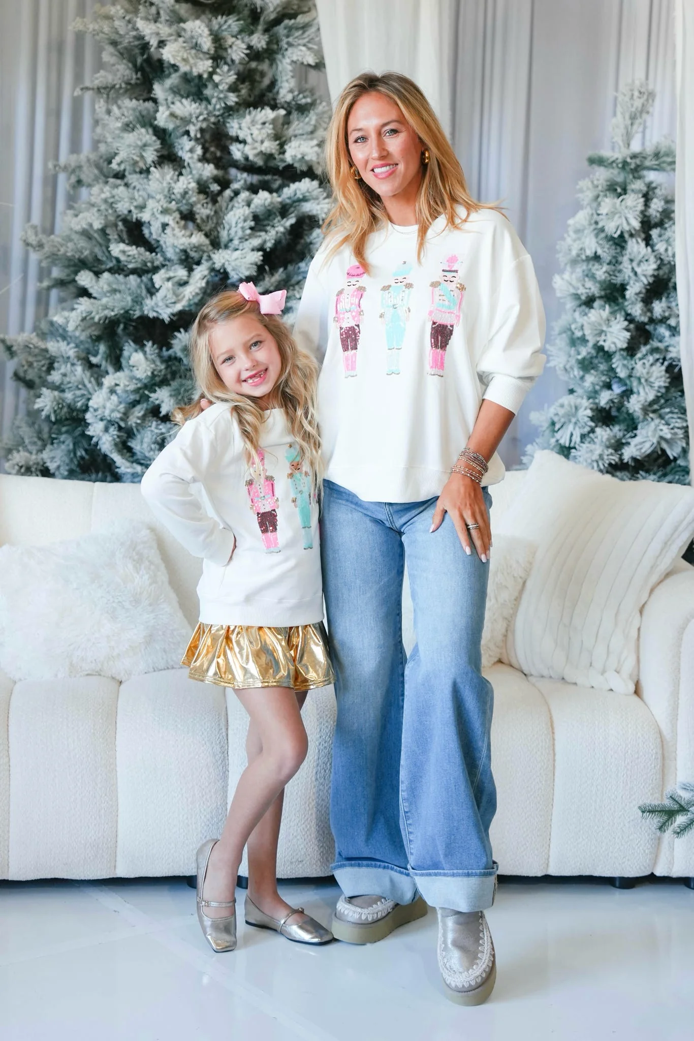 Girls' Mary Square Nutcracker Sweatshirt - Image 3