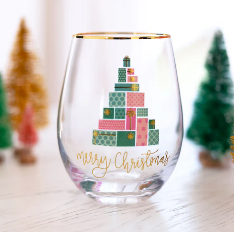 Mary Square Stemless Wine Glass - Image 6