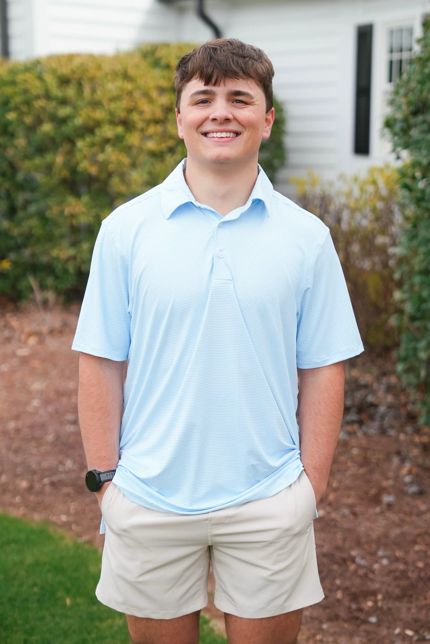 Meripex Micro Stripe Performance Polo - Image 3