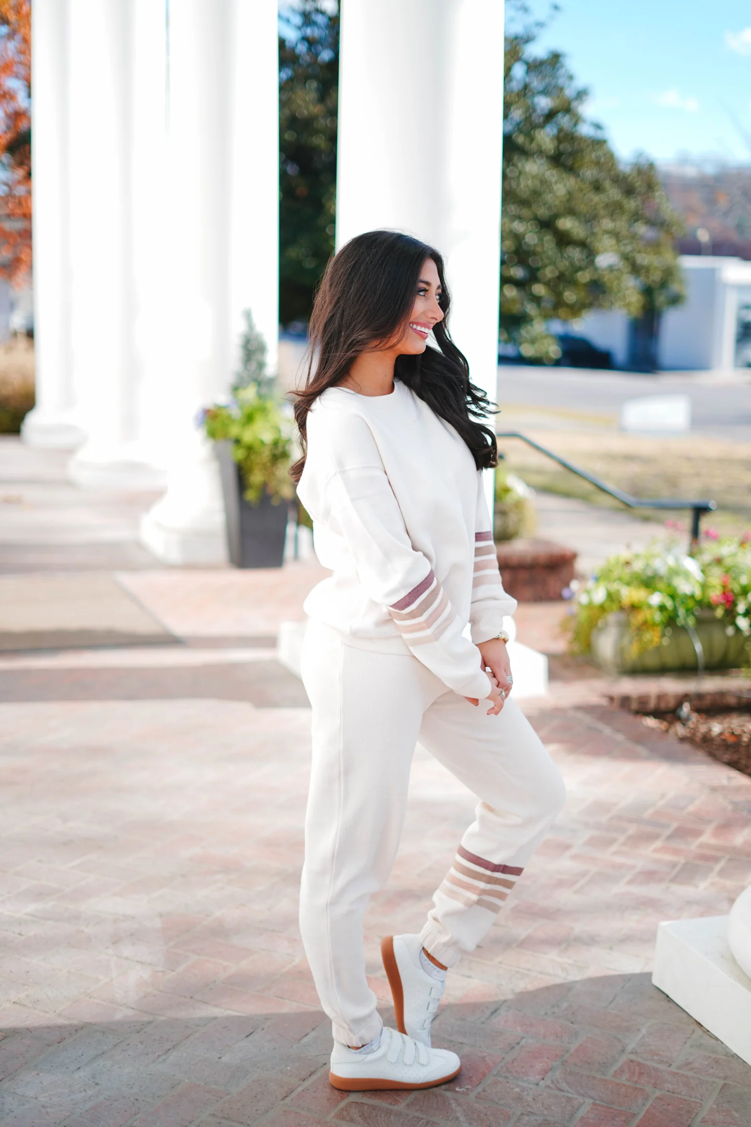 Stripe Fleece Crewneck - Image 6