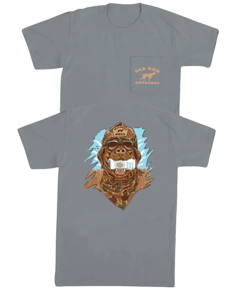 Old Row GBC Retro Can Camo Pocket Tee