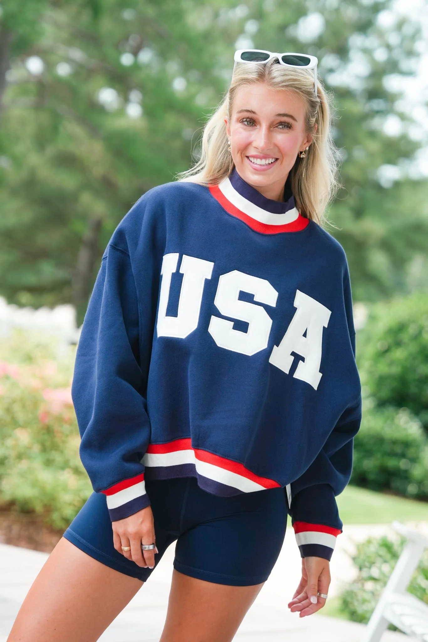 USA Mockneck Sweatshirt - Image 10