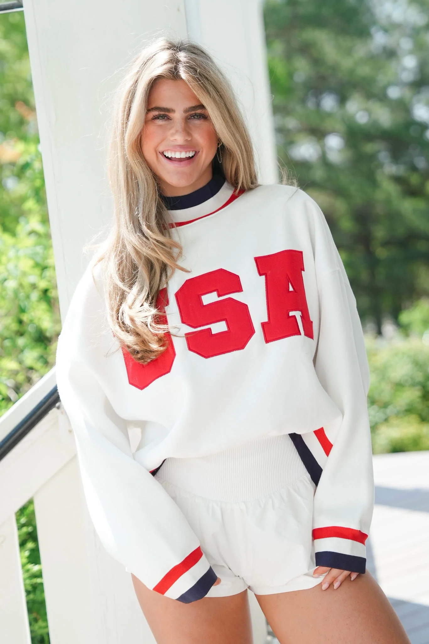 USA Mockneck Sweatshirt - Image 14