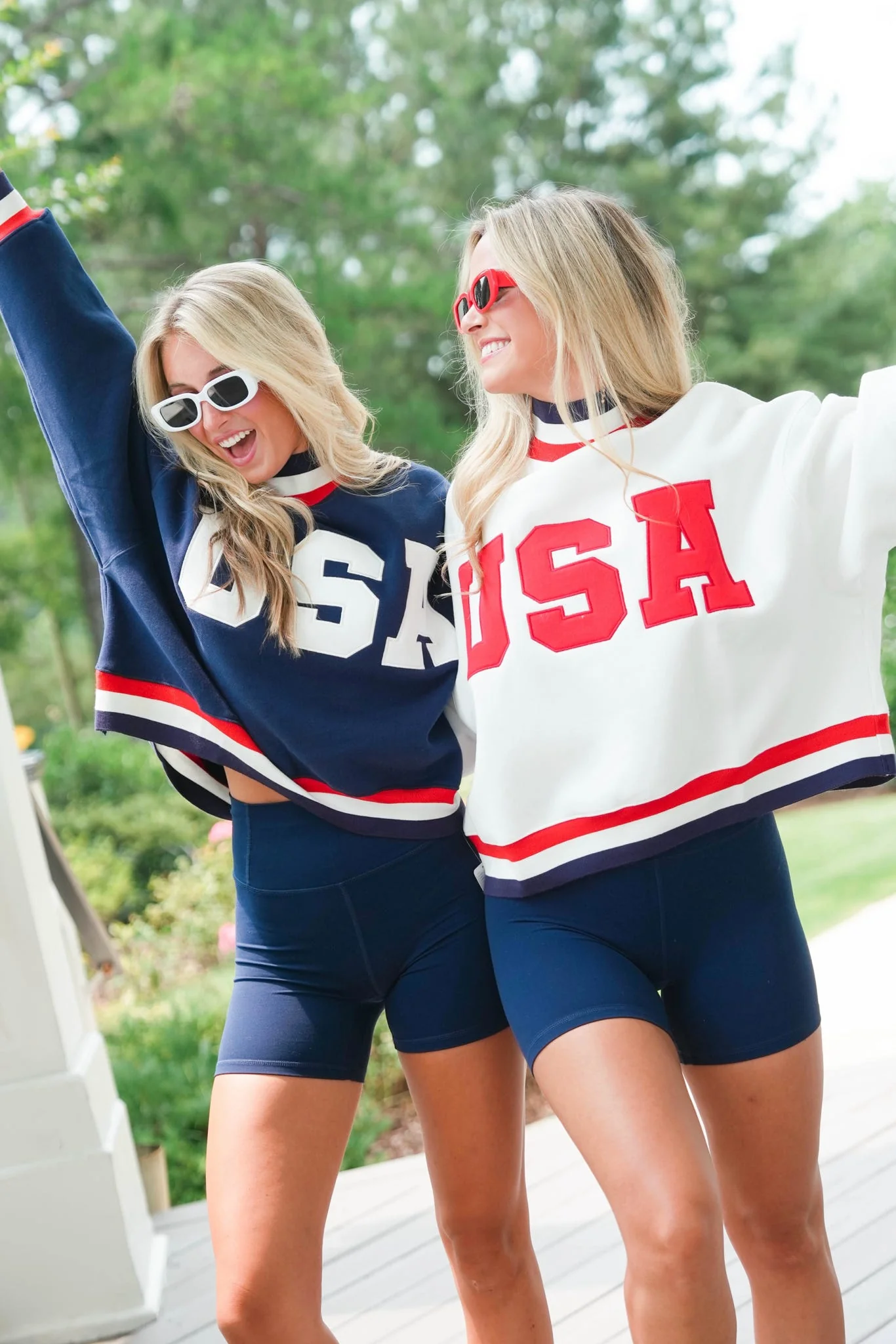USA Mockneck Sweatshirt - Image 3
