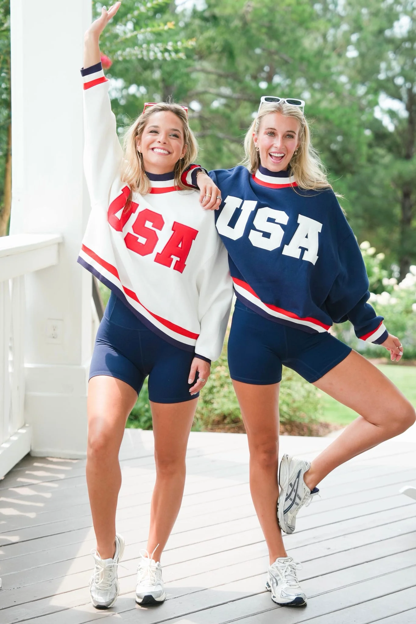 USA Mockneck Sweatshirt - Image 4