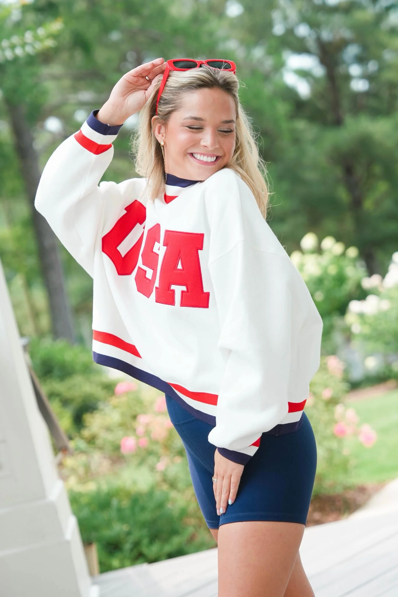 USA Mockneck Sweatshirt - Image 6