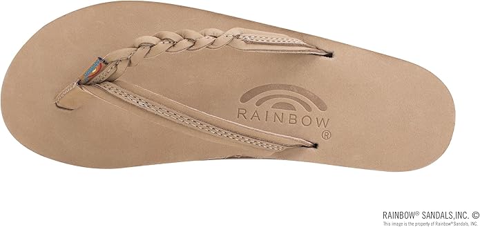 Women's Rainbow Flirty Braidy Flip Flop - Image 2