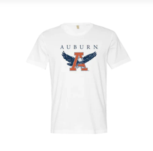 Youth Scarlet Auburn Throwback S/S Shirt - Image 2