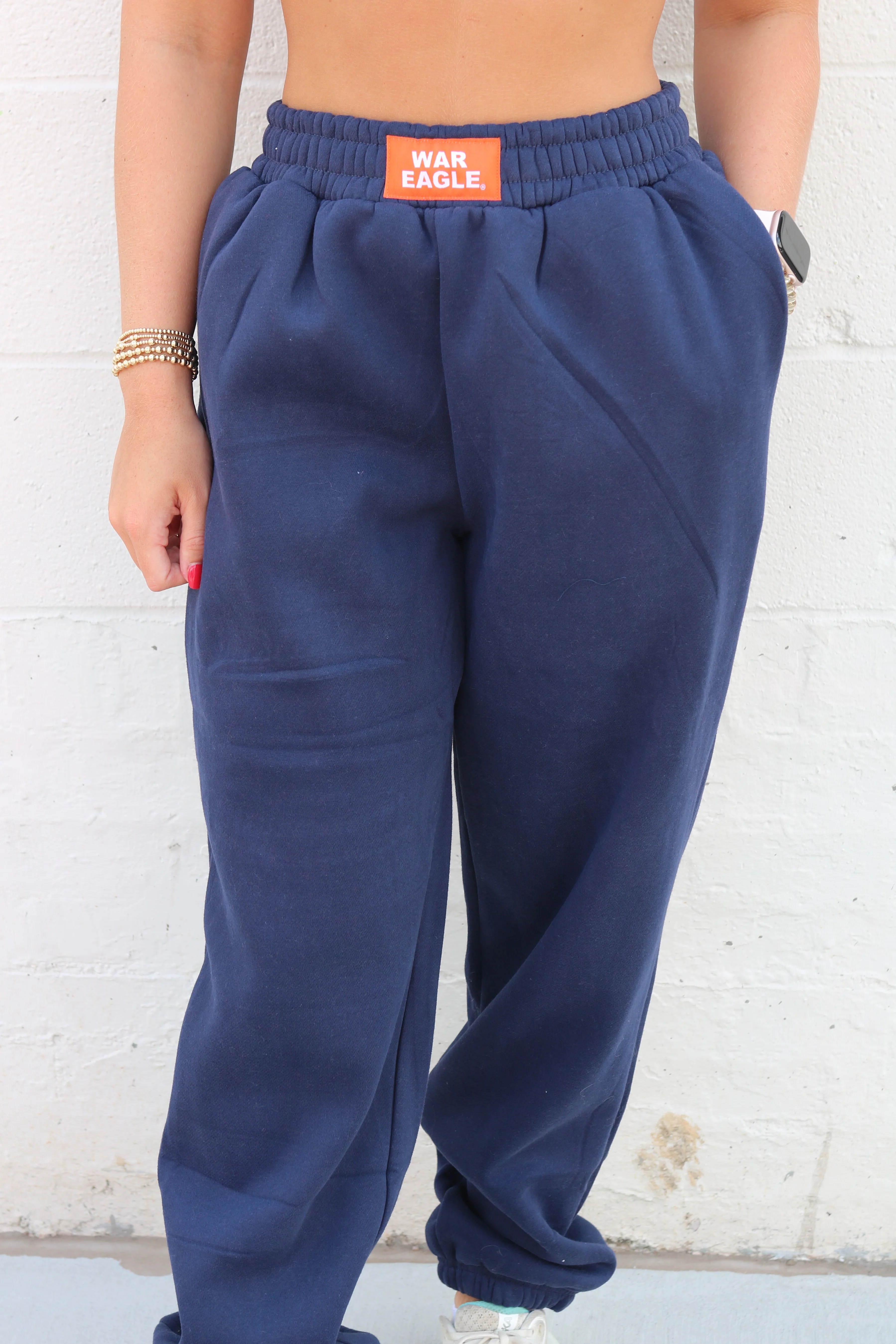 Scarlet & Gold War Eagle Becca Jogger - Image 4