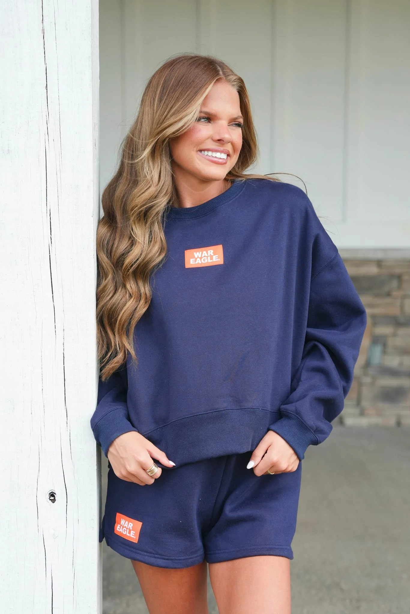 War Eagle Patch Sweatshirt - Image 3