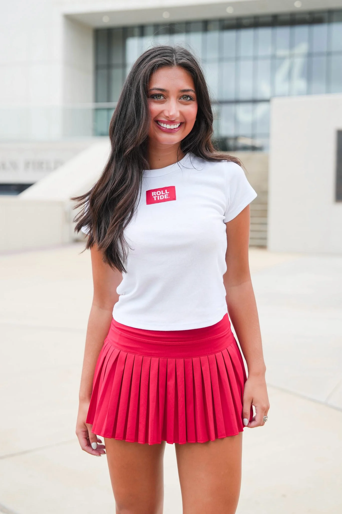 Collegiate Patch Ribbed Baby Tee - Image 21