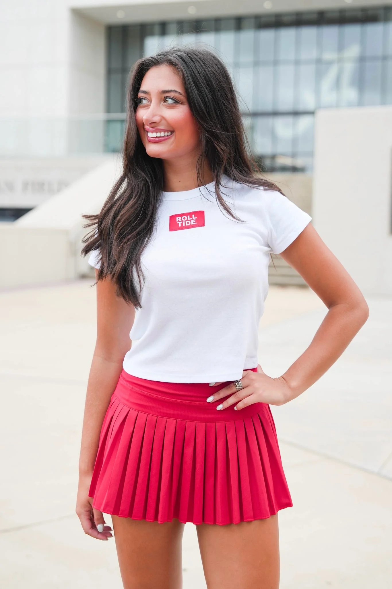 Collegiate Patch Ribbed Baby Tee - Image 22