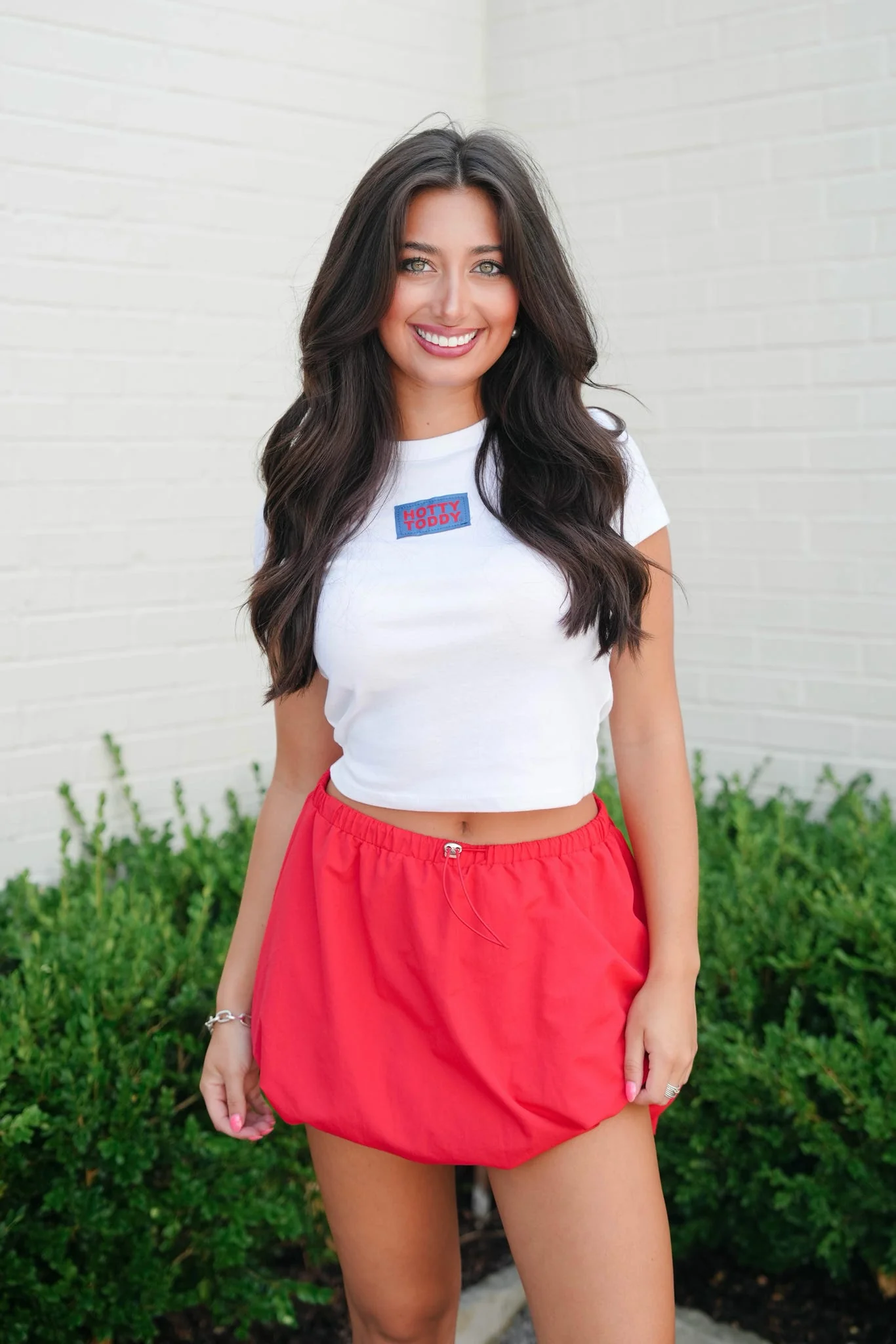 Collegiate Patch Ribbed Baby Tee - Image 7