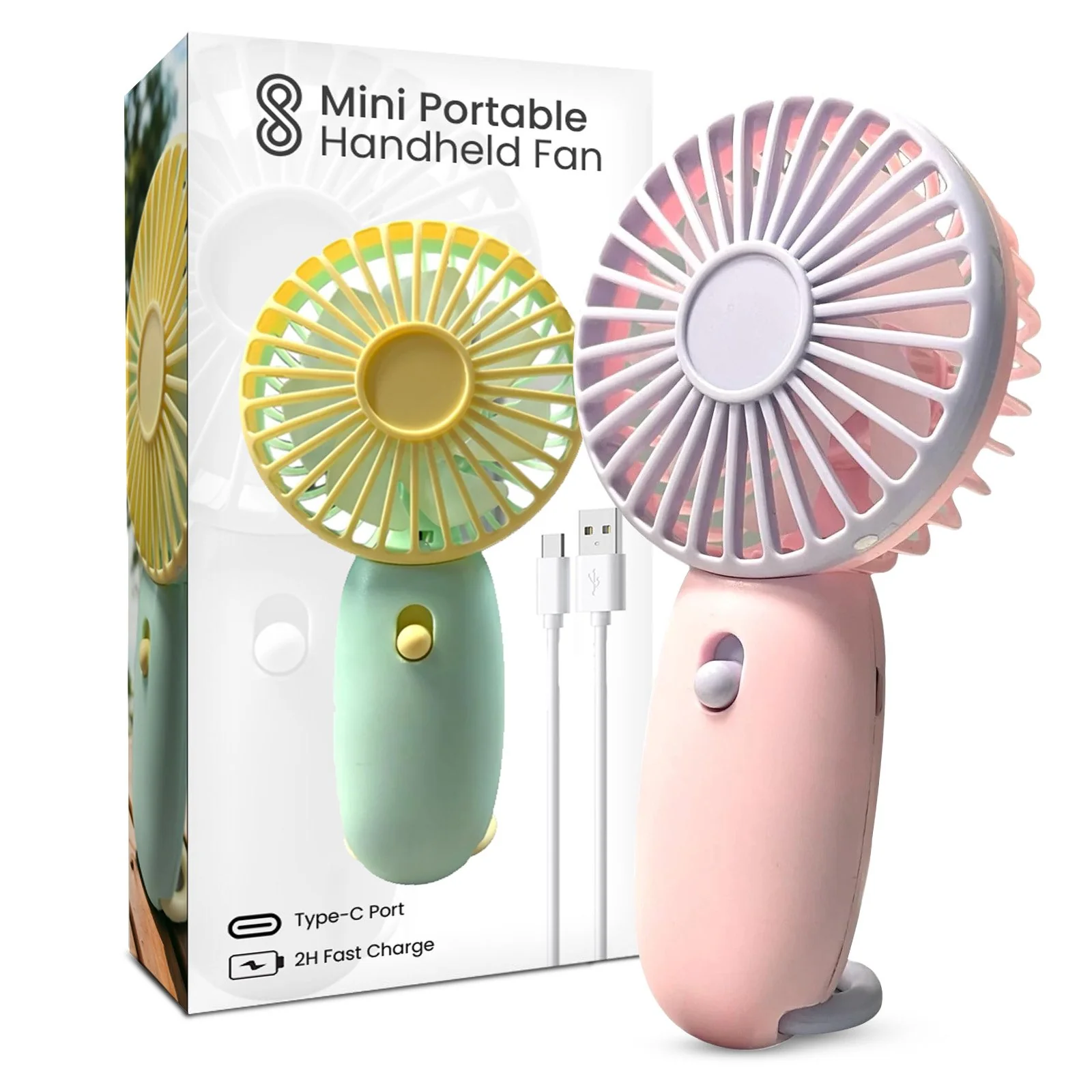 Mini Handheld Fan - Image 3