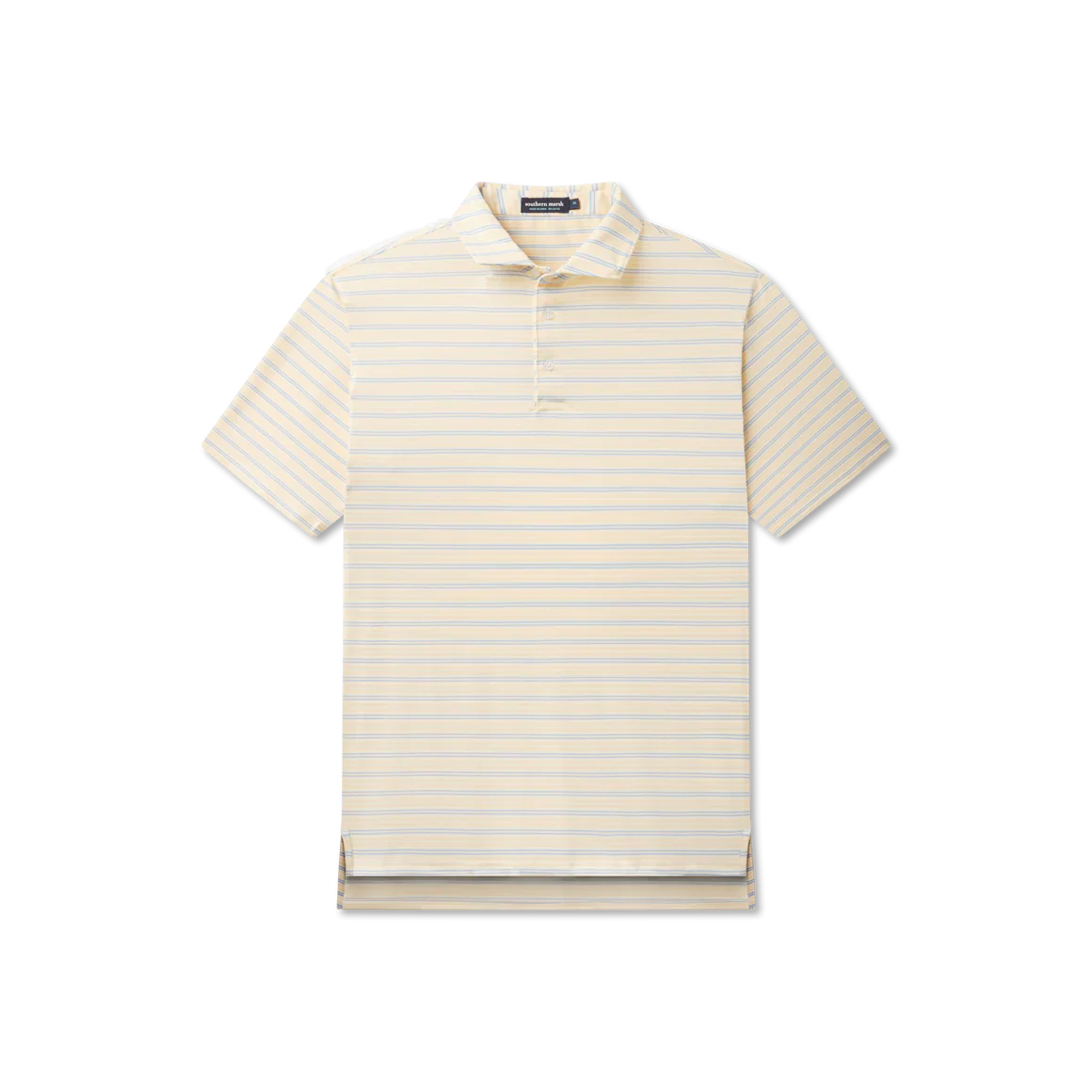 Southern Marsh Bermuda Performance Polo Grayton Stripe - Image 6