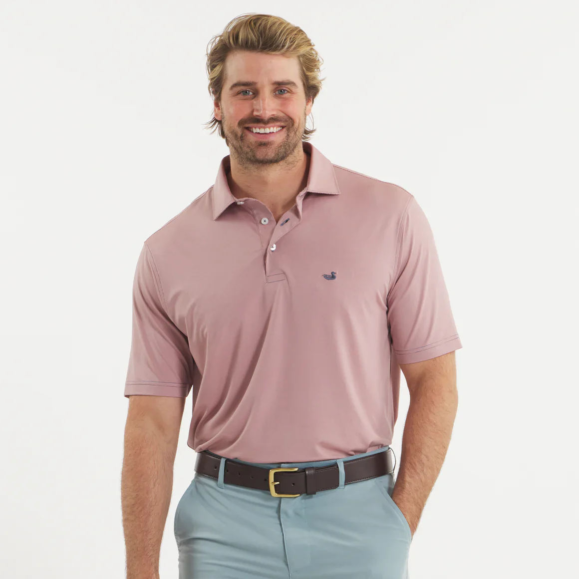 Southern Marsh Bermuda Performance Polo - Image 7