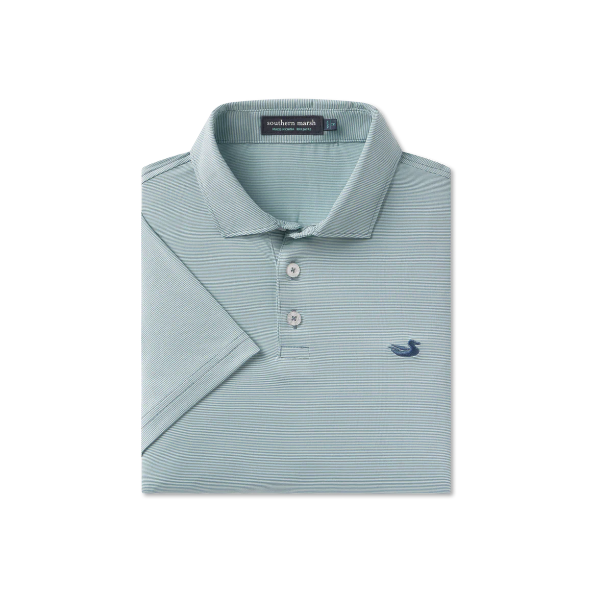 Boys' Southern Marsh Bermuda Performance Polo - Wellington - Image 4