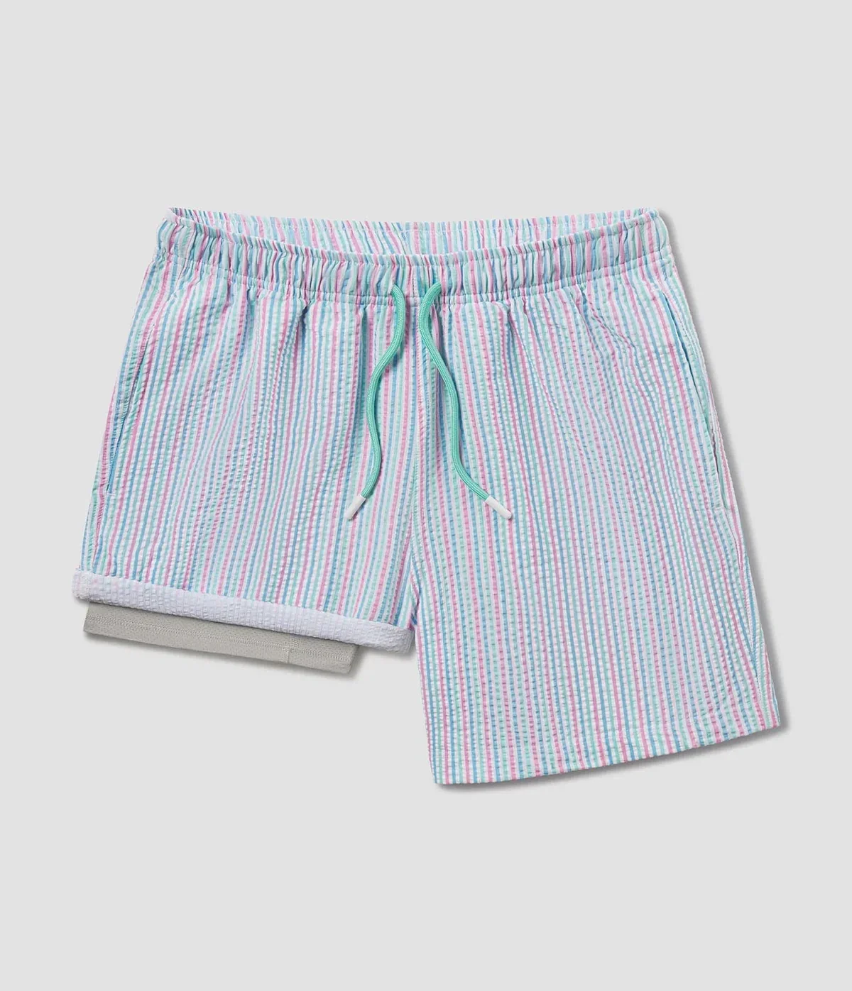 Southern Shirt Clubhouse Seersucker Swim Short - Image 3