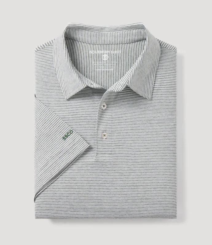 Southern Shirt Heather Madison Stripe Polo - Image 18