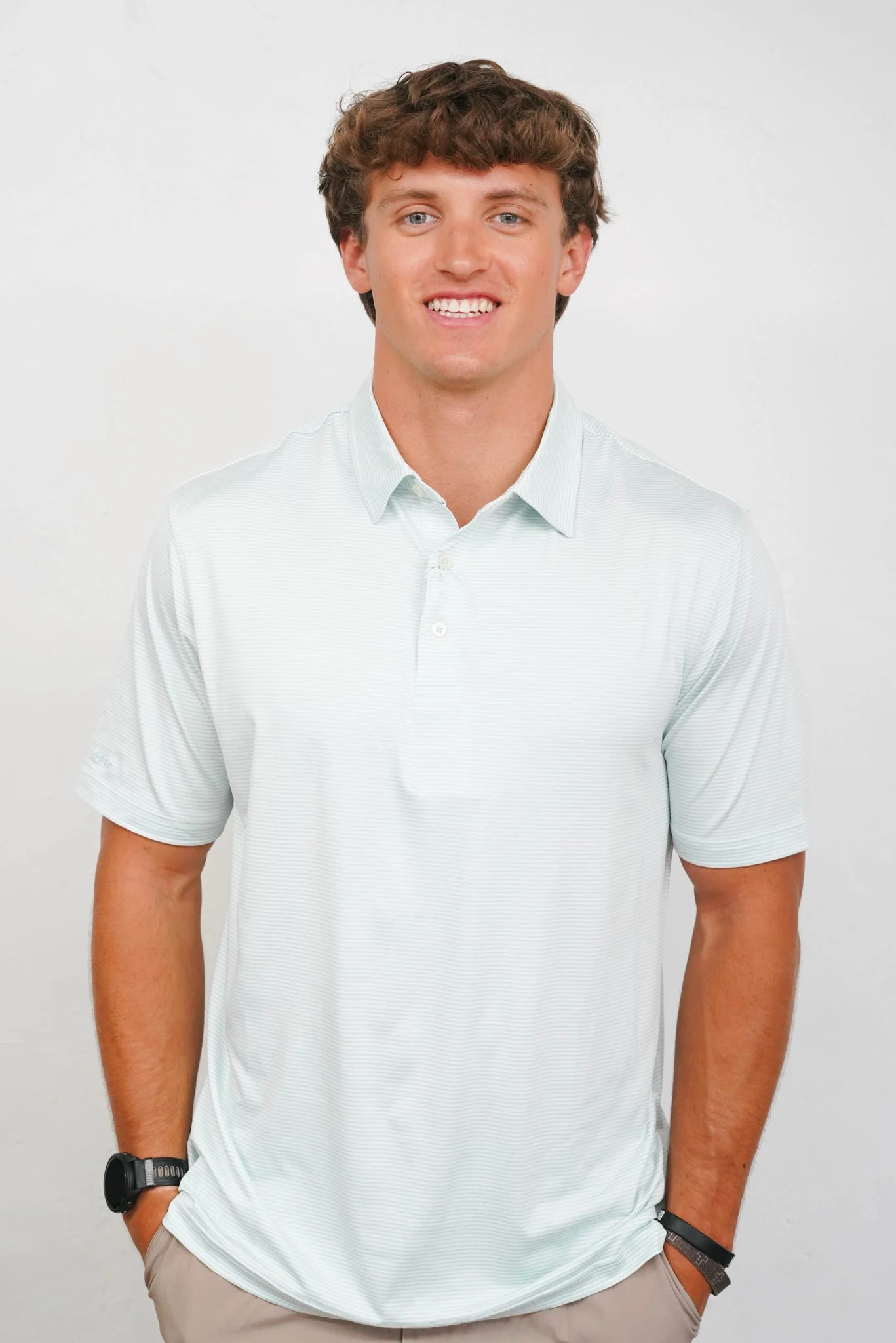 Southern Shirt Heather Madison Stripe Polo - Image 2
