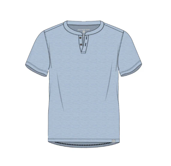 Southern Shirt Youth Max Comfort Henley S/S - Image 2