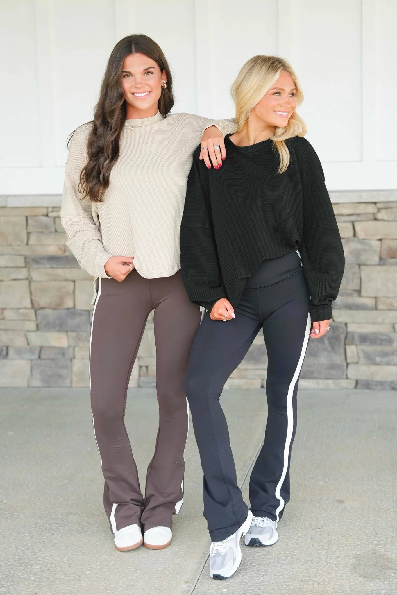 Splits59 Raquel Flare Stripe 32" Pants - Image 3