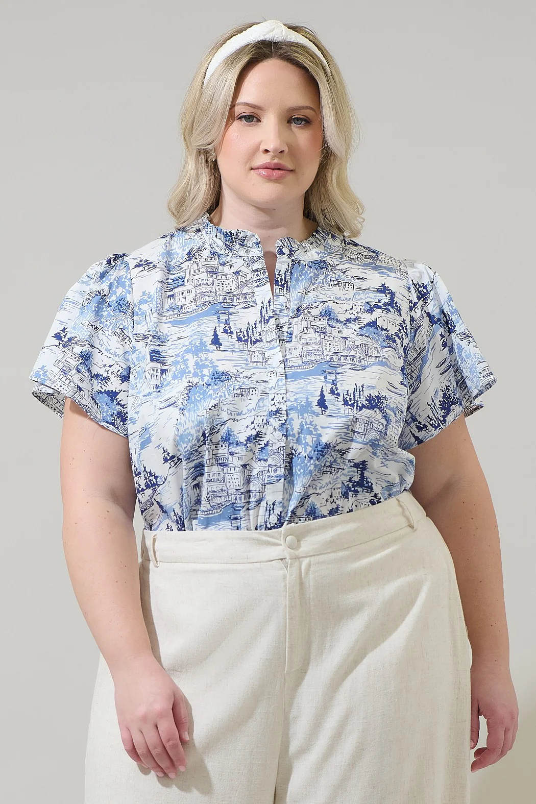 Ruffle Some Feathers Blouse