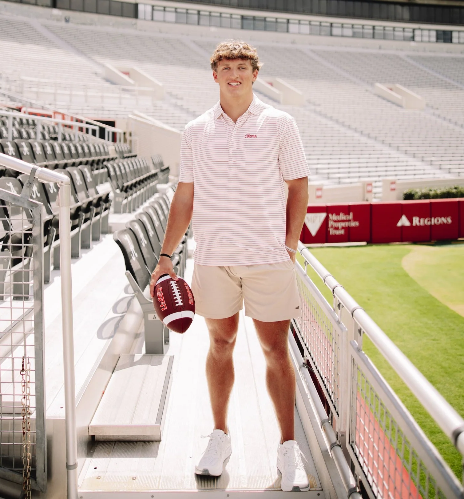 Taylor & Mick 1018 Bama Script Polo - Image 3