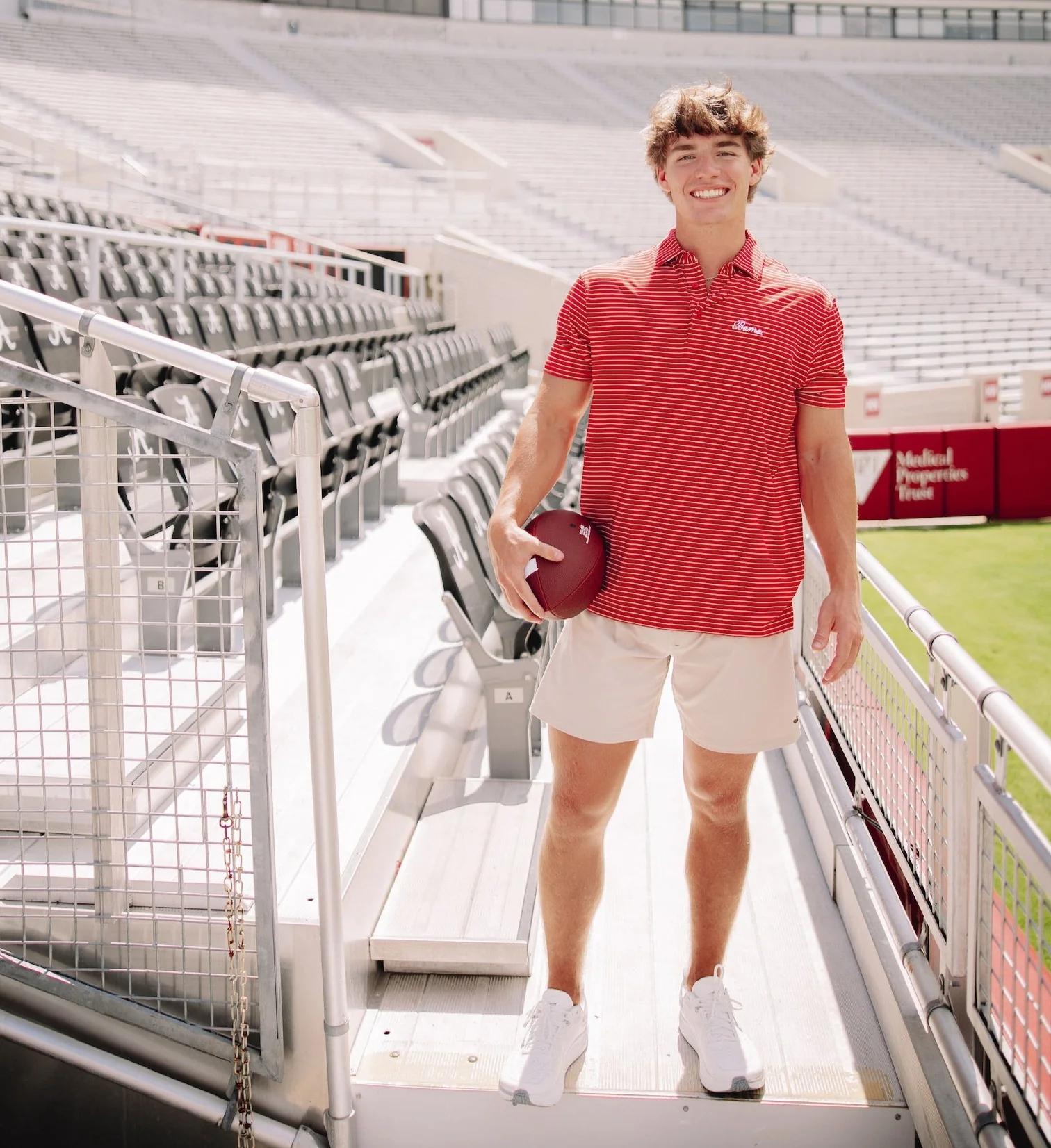 Taylor & Mick 1018 Bama Script Polo - Image 4
