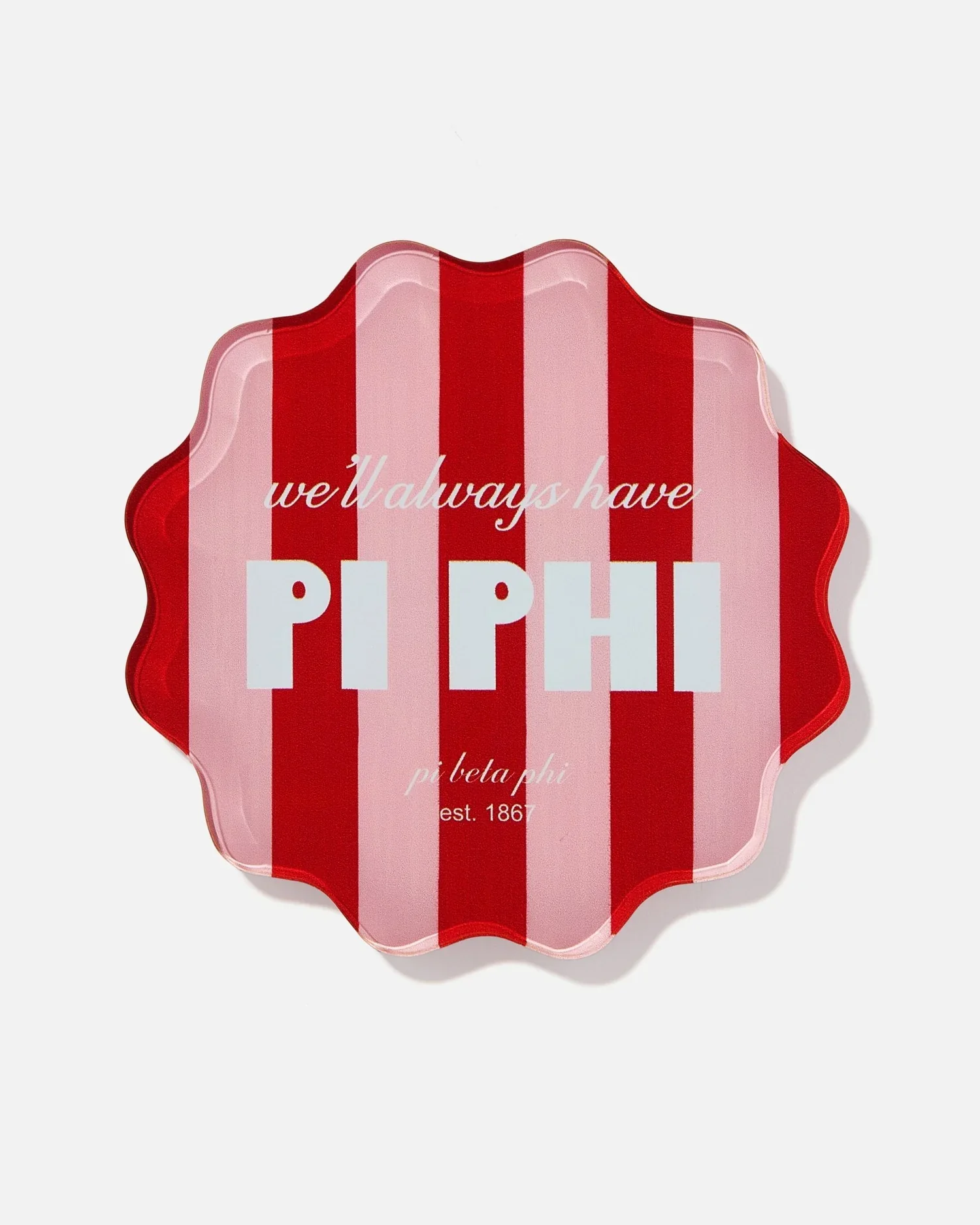 Tart By Taylor Scalloped Sorority Coaster - Image 16