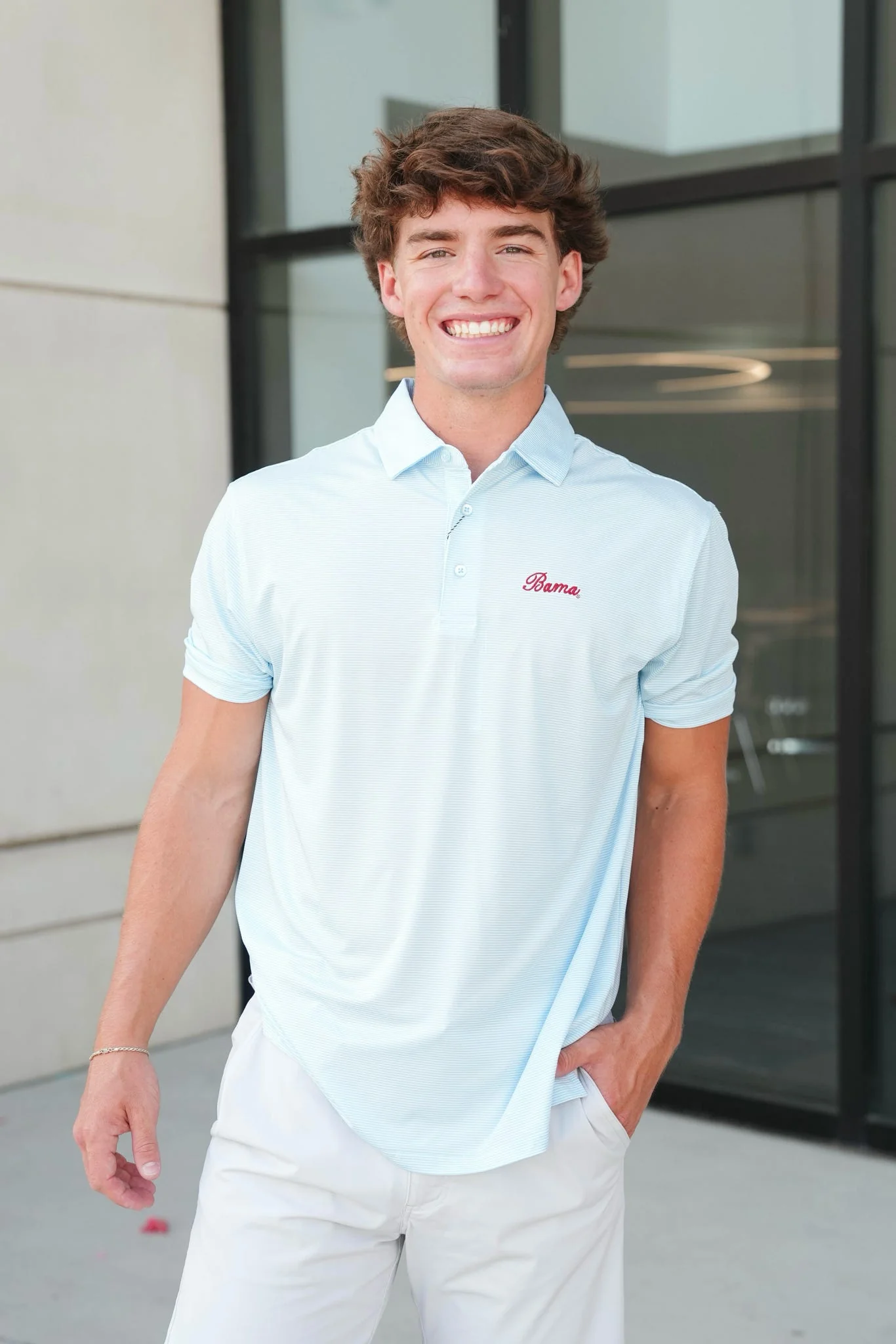 Taylor & Mick Script Bama Polo - Image 2