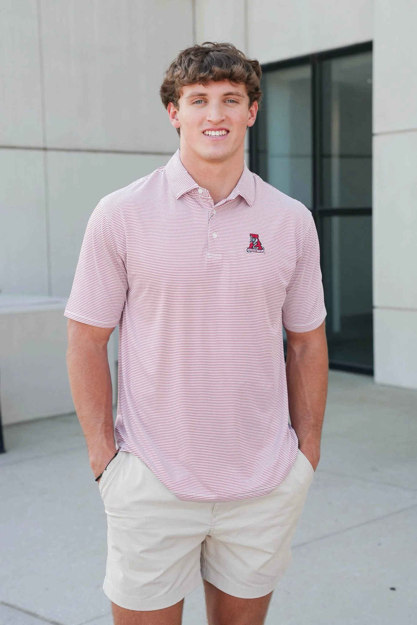 Taylor & Mick Script Alabama A Polo - Image 2