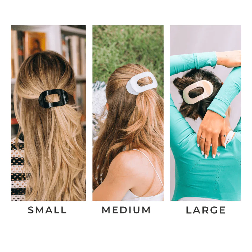 Teleties Medium Flat Round Clip - Image 8