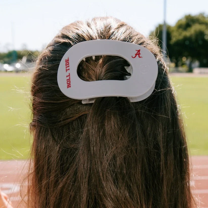 Teleties Medium Gameday Flat Round Clip - Image 5