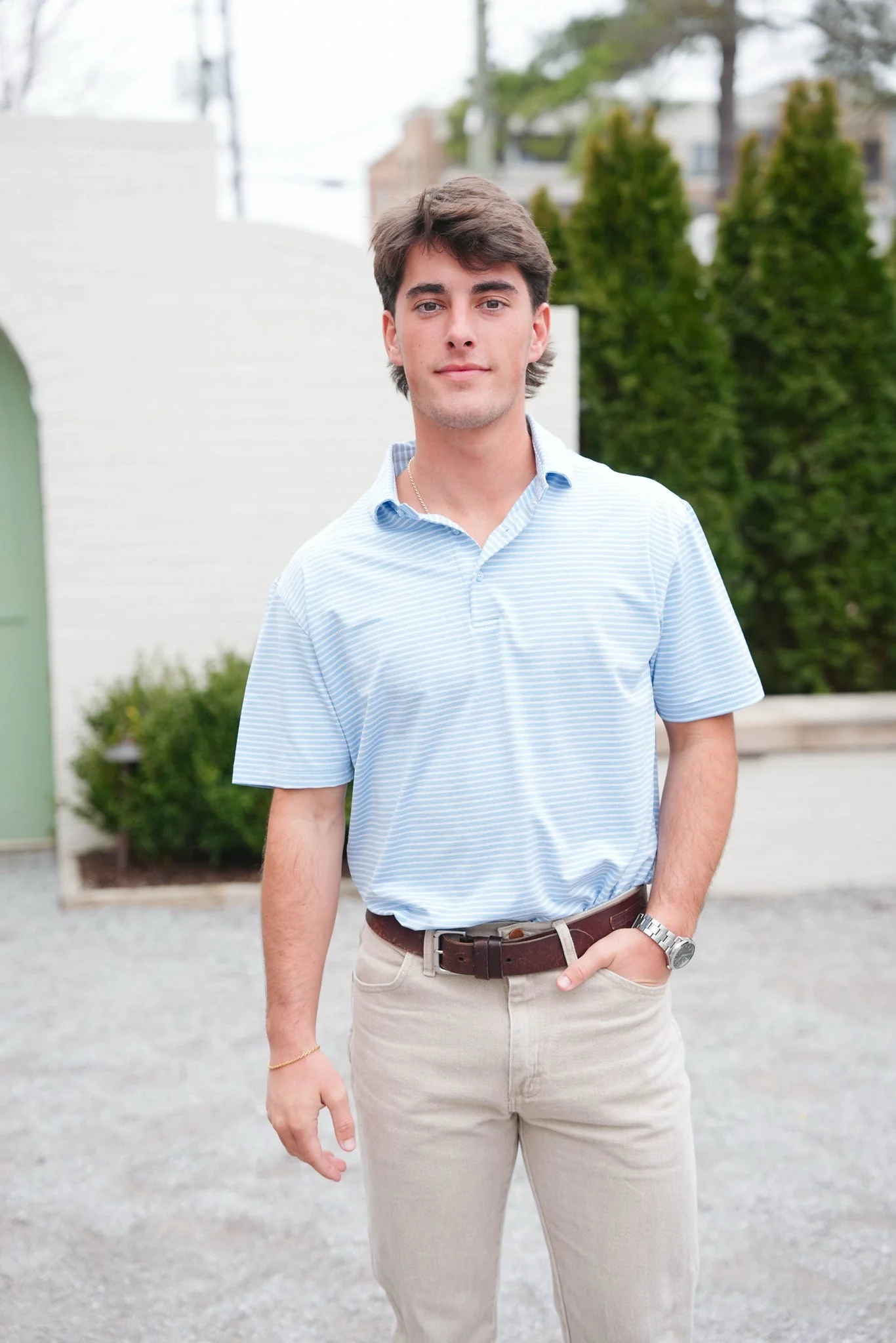Taylor & Mick Double Stripe Polo - Image 15