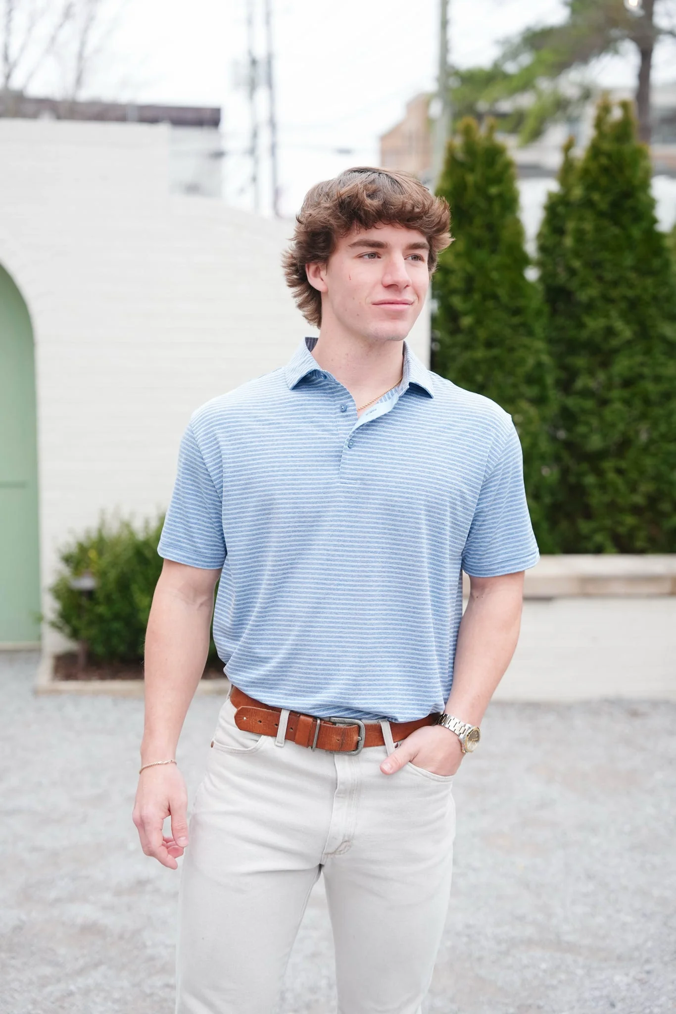 Taylor & Mick Double Stripe Polo - Image 18