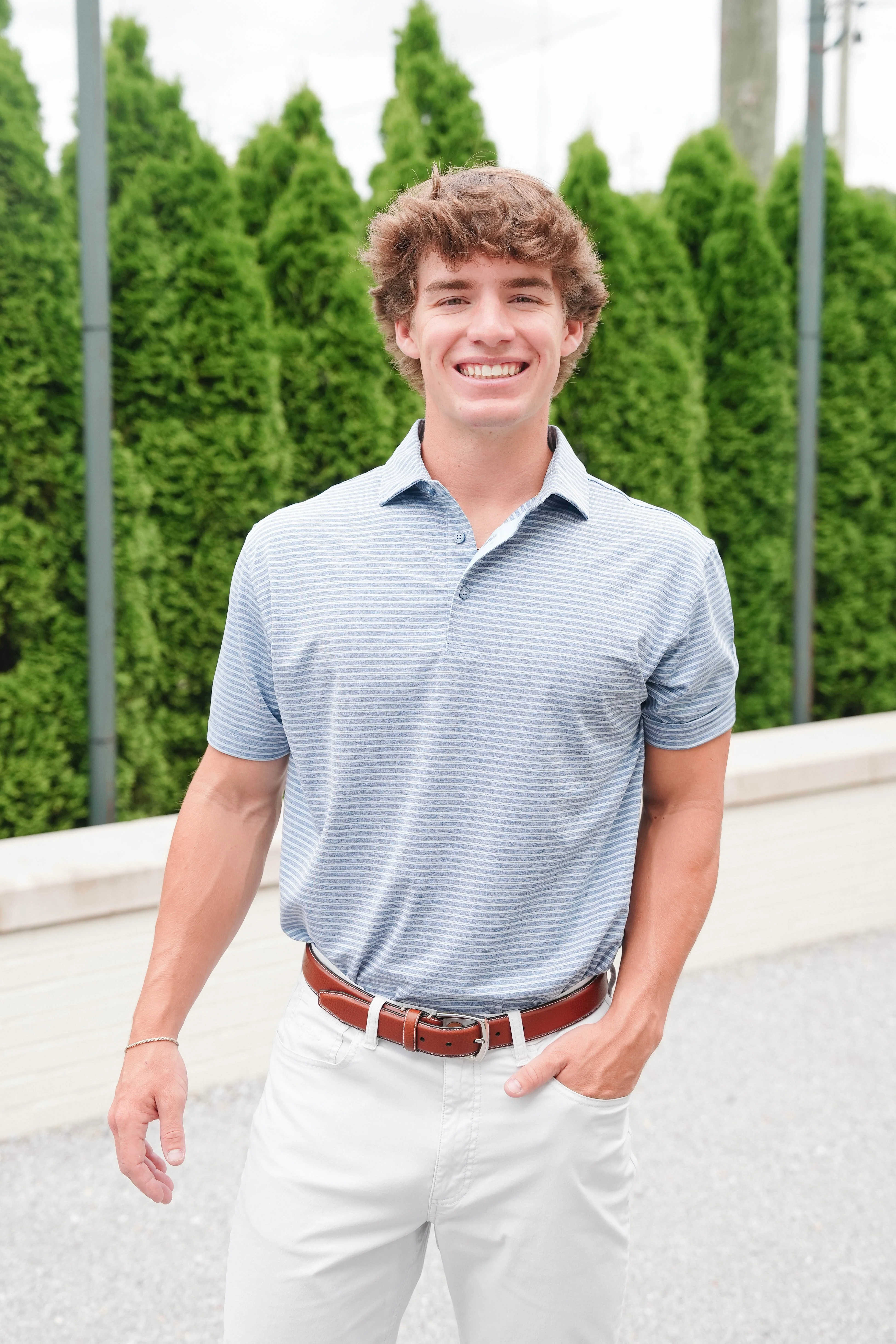 Taylor & Mick Double Stripe Polo - Image 9